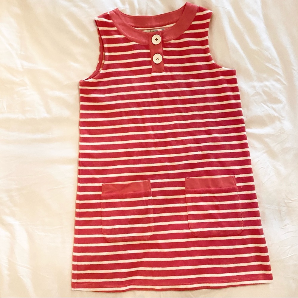 Boden Terry Beach Dress in Coral